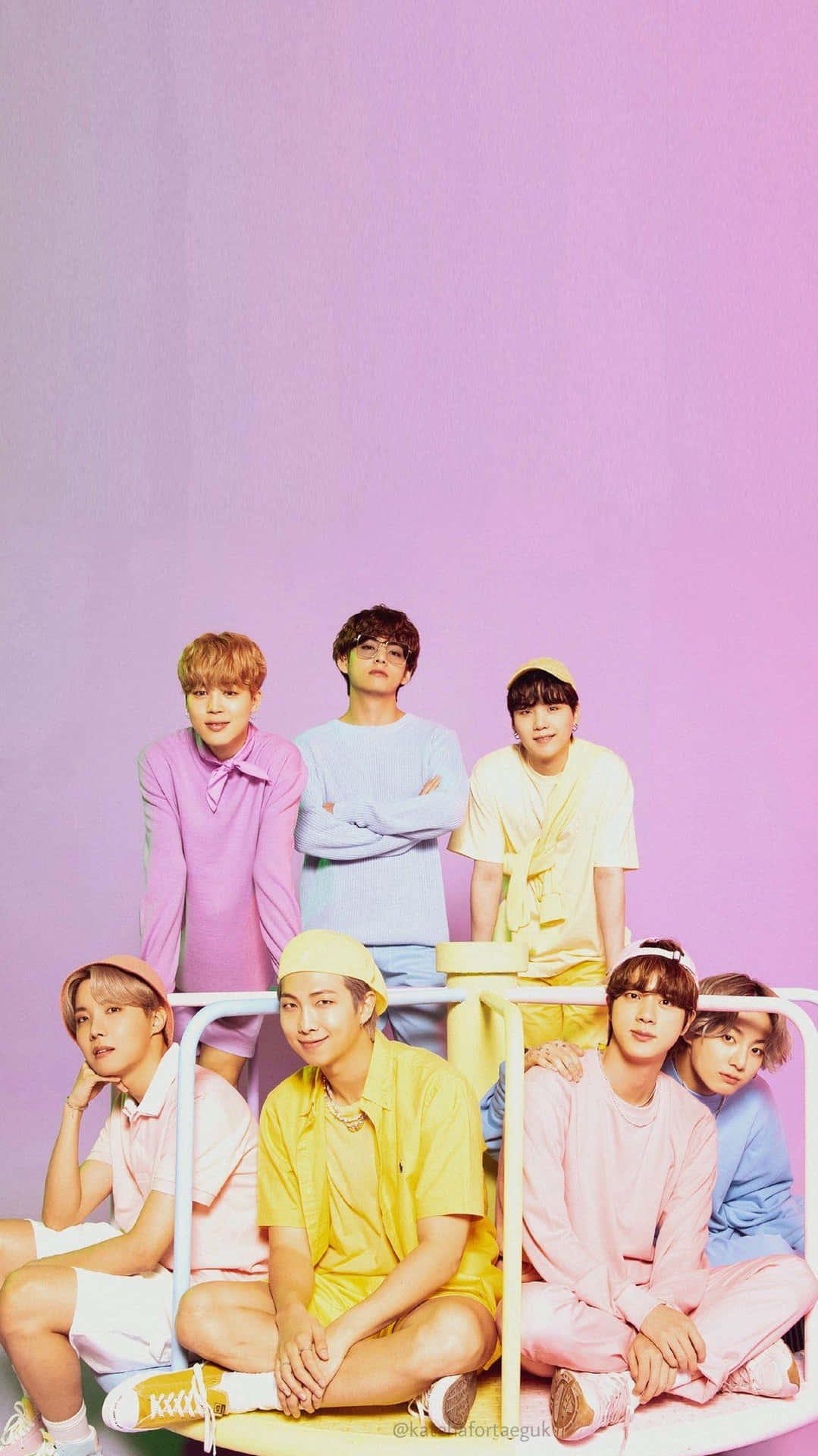 Bts Group Photo Wallpaper