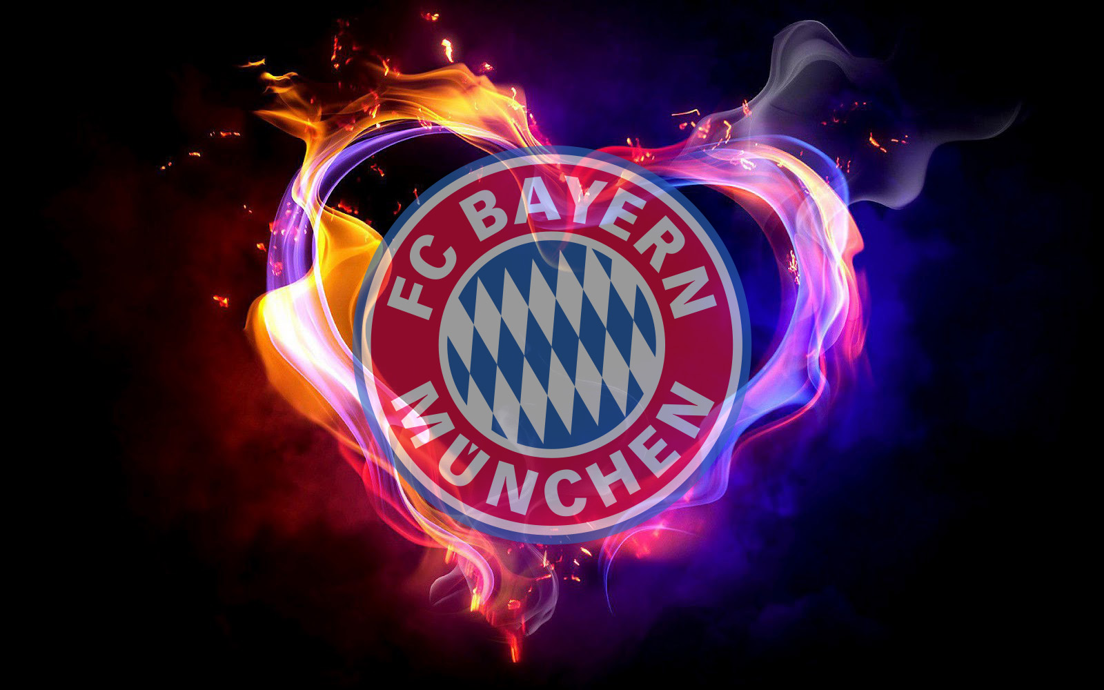 schwarzen Bayern Mnchen hintergrund mit Bayern Mnchen logo