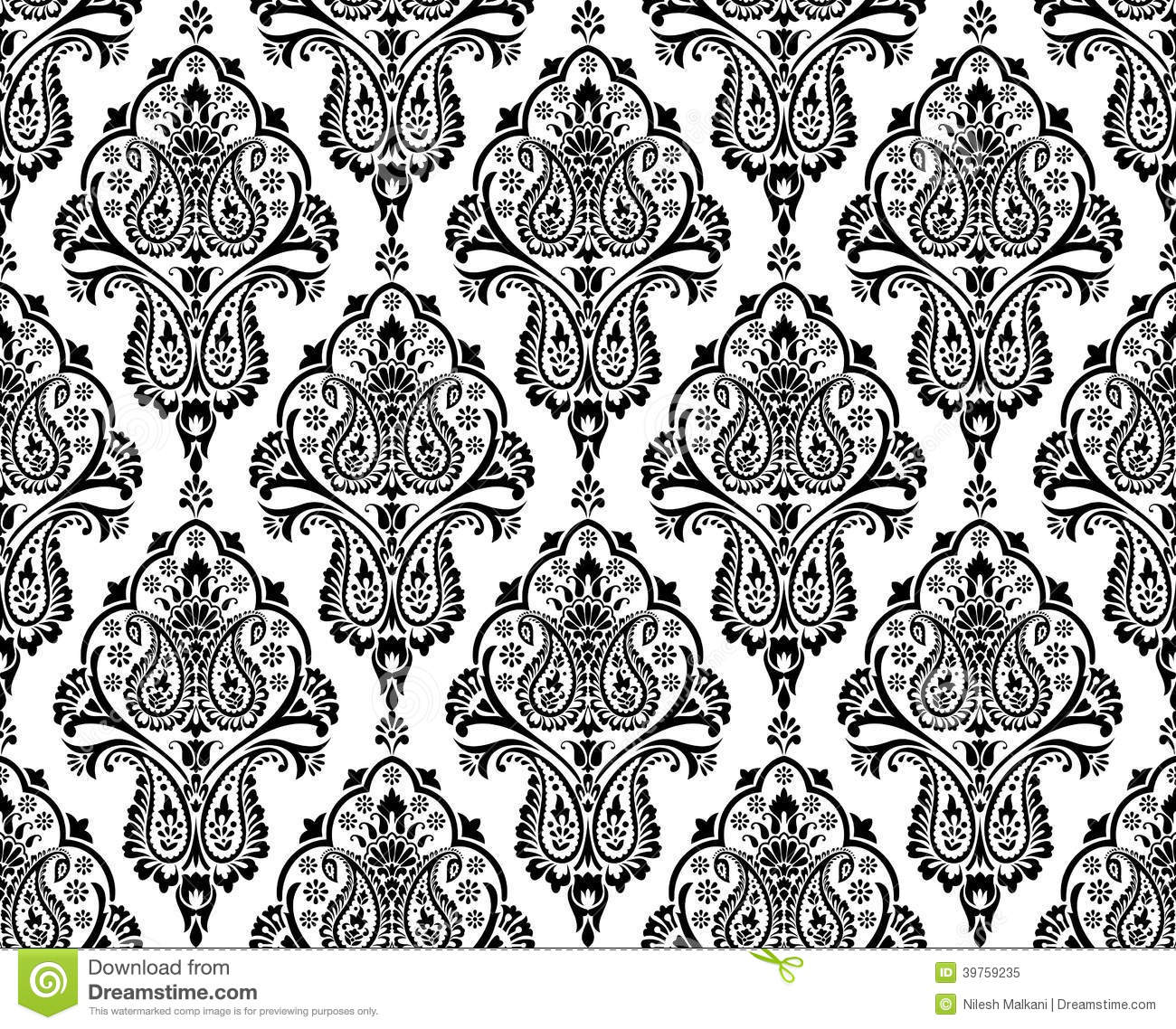 Paisley Pattern Wallpaper High Definition