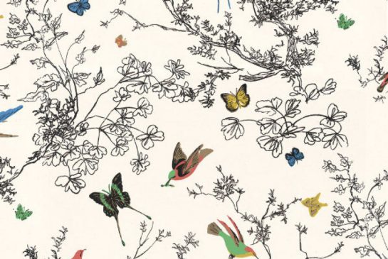 Wallpaper Knock Off Beautiful Birds And Blooms On A Budget Toronto