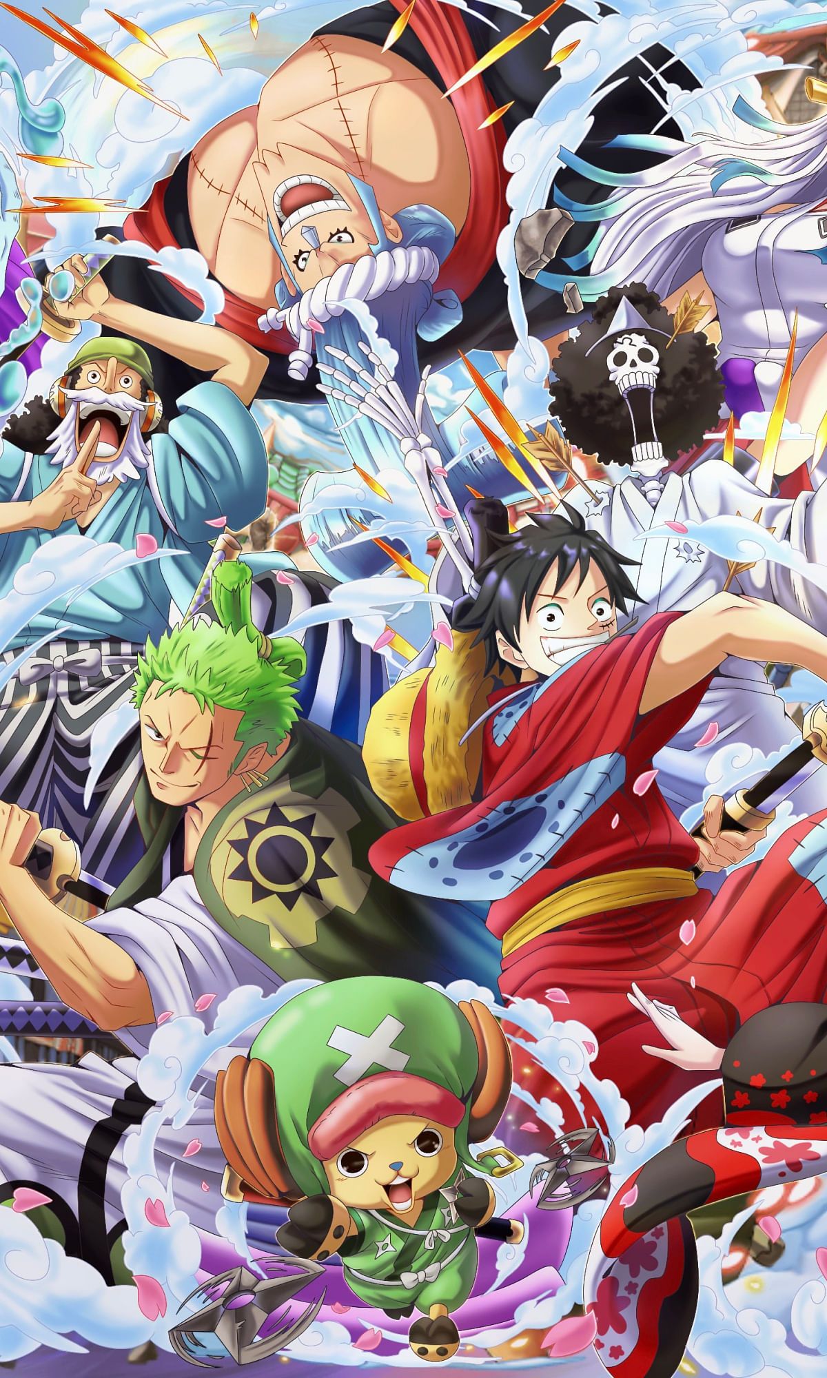 One Piece Wano Wallpaper