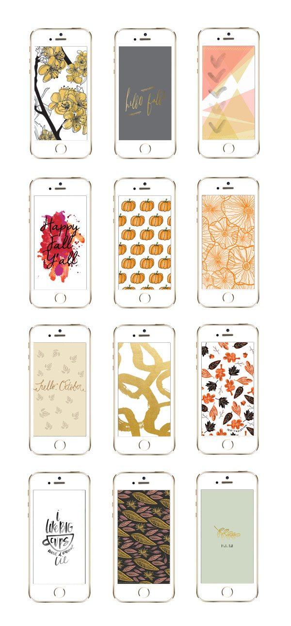 Awesome iPhone Wallpaper Designs For Fall The Sweetest Occasion