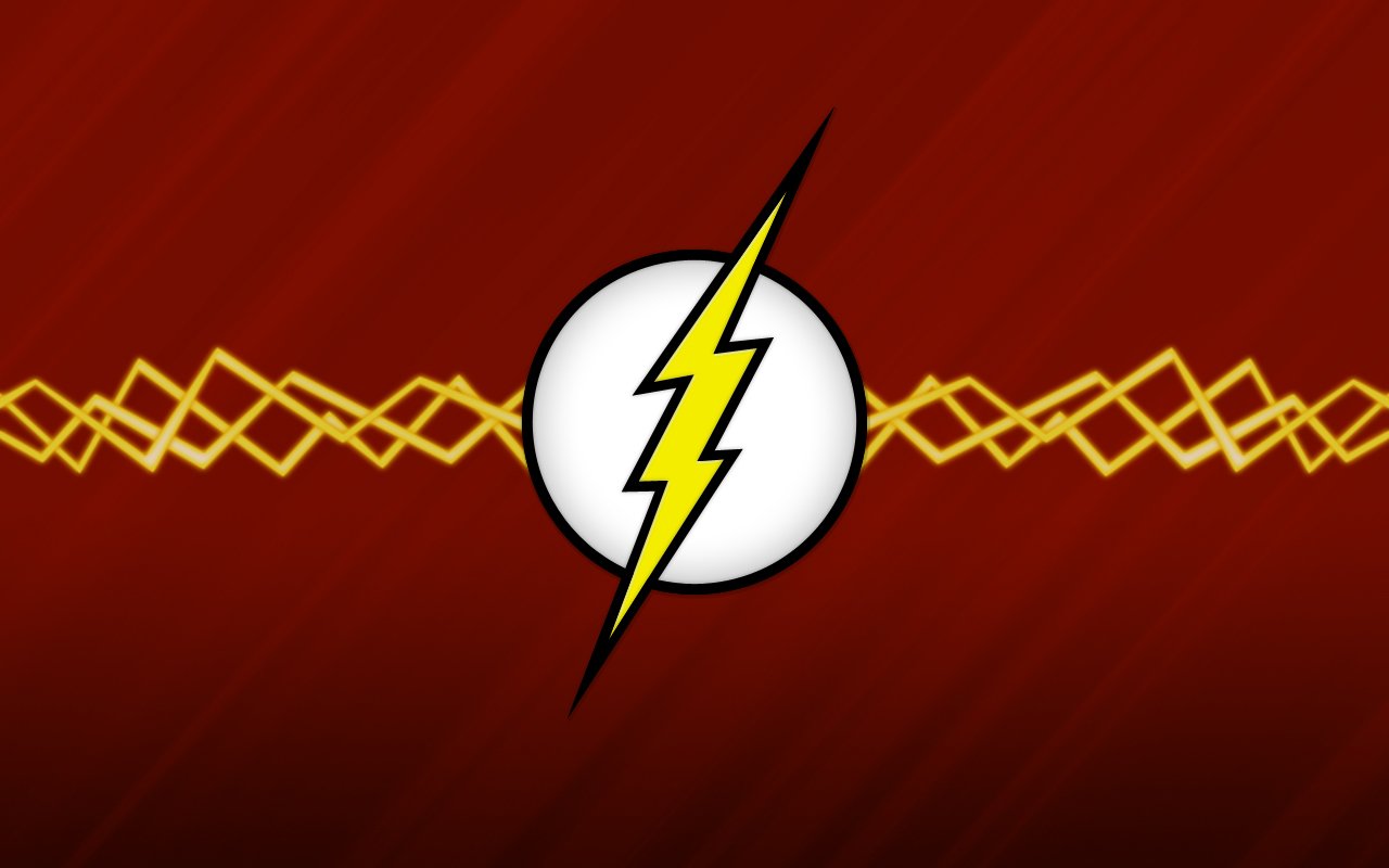 Flash Logo Wallpaper The flash wallpaper by