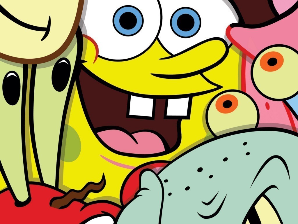 Spongebob Sqished Nickelodeon Wallpaper