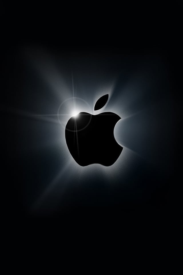 Apple Logo iPhone Wallpaper HD 640x960