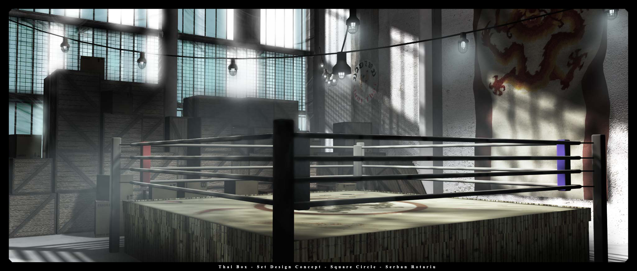 Boxing Ring Wallpaper One