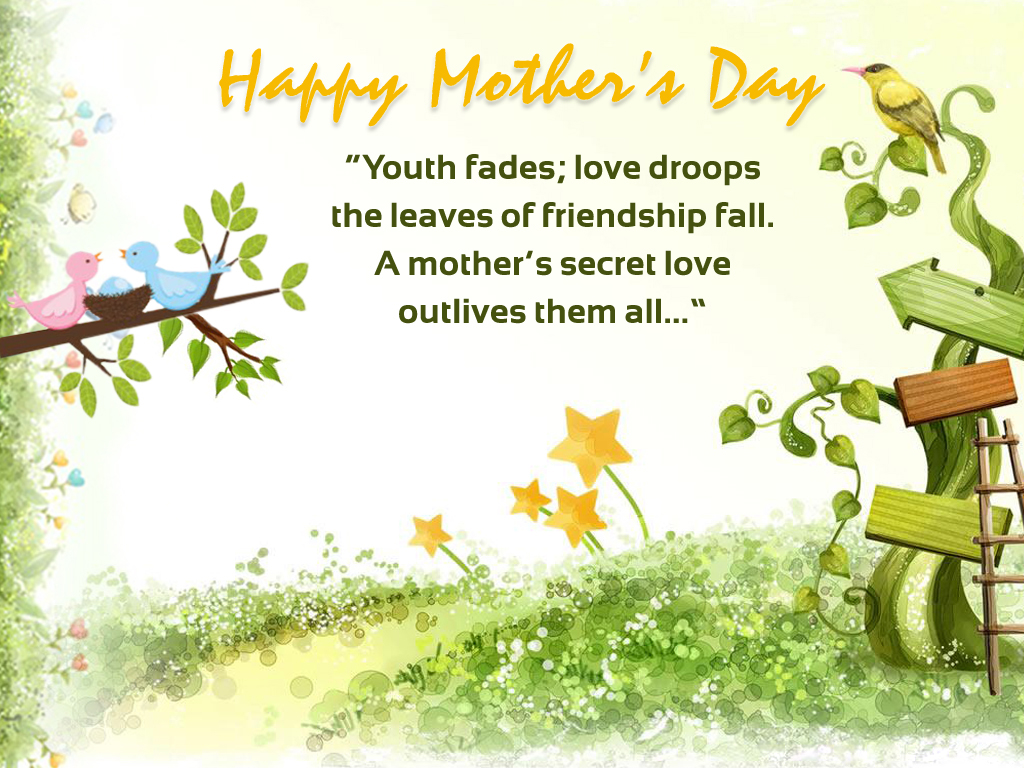 Special Mother Day Wallpaper With Quotes Full HD Points