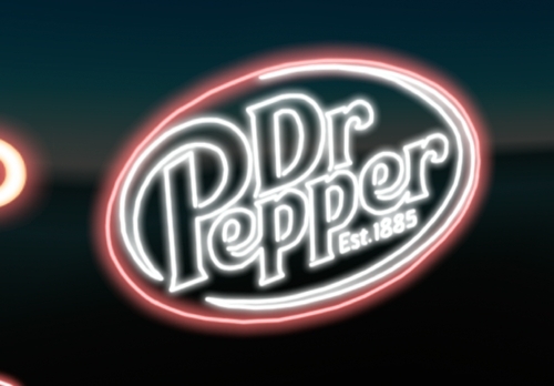 Dr Pepper Neon Sign Contents