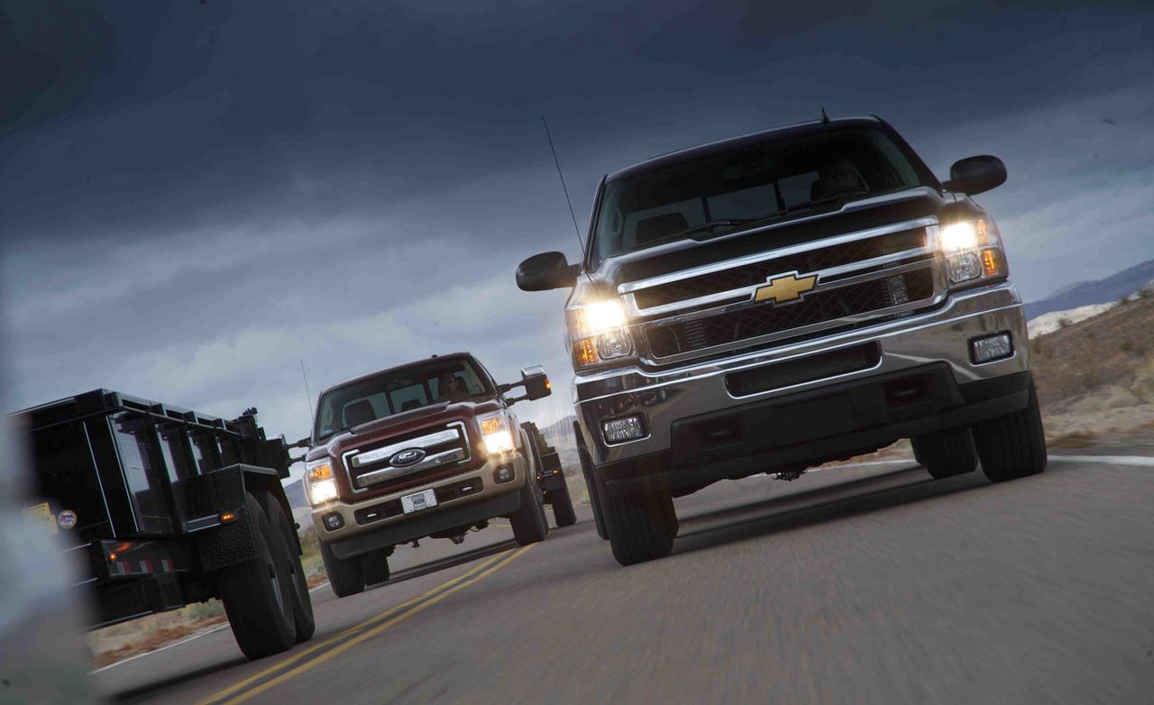 Ford F Super Duty King Ranch Crew Cab And Chevrolet