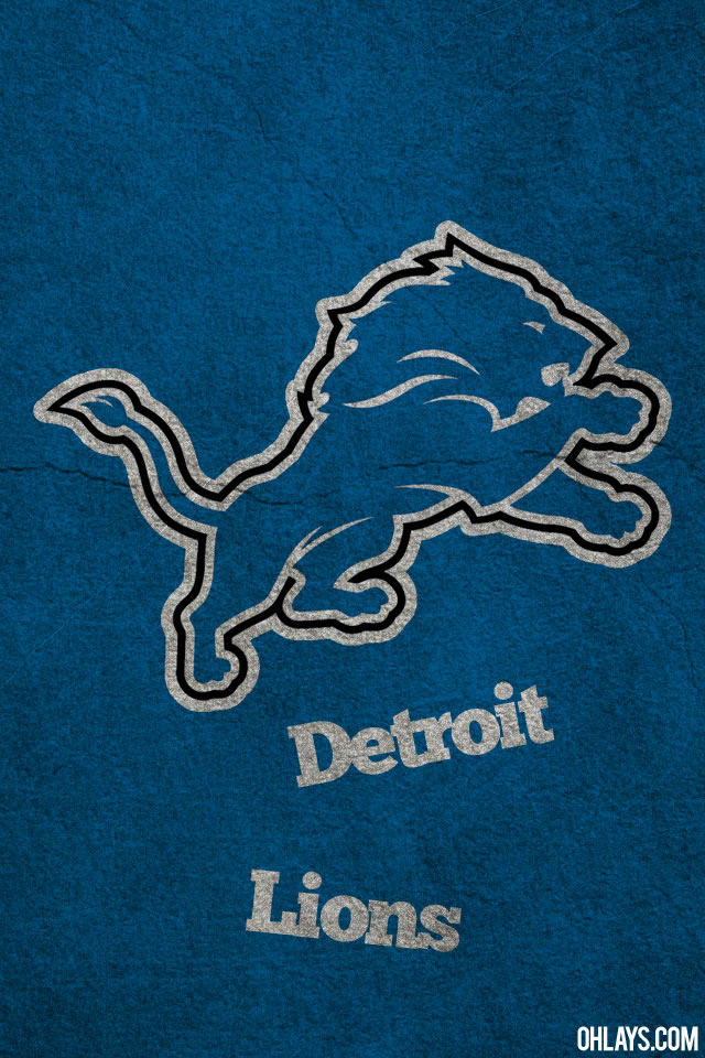 Detroit Lions iPhone Wallpaper 5609 ohLays