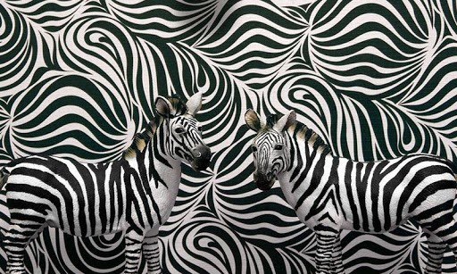 Zebra Print Wall