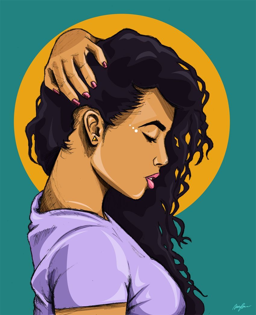 Free download Dope Girl Cartoon Wallpapers on [850x1047] for your Desktop,  Mobile & Tablet | Explore 18+ Curly Girl Cartoon Wallpapers | Cartoon  Backgrounds, Free Cartoon Wallpaper, Cartoon Panda Wallpaper