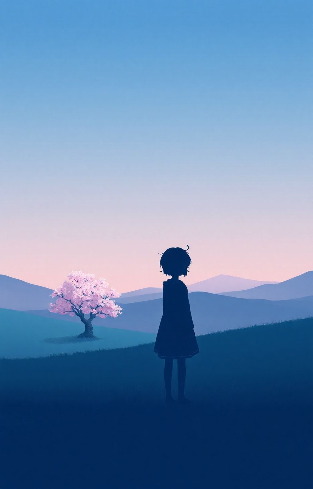 Minimalist Anime Wallpaper