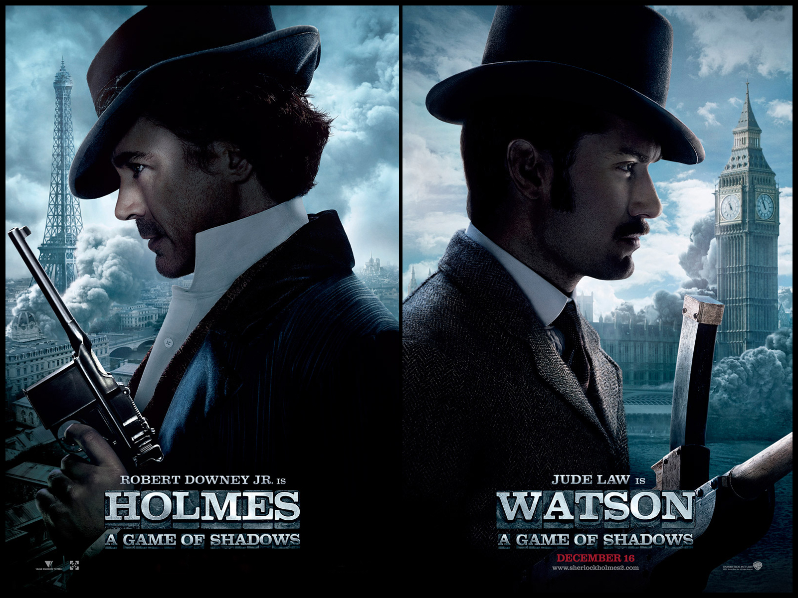 Sherlock Holmes A Game Of Shadows Wallpaper Movie