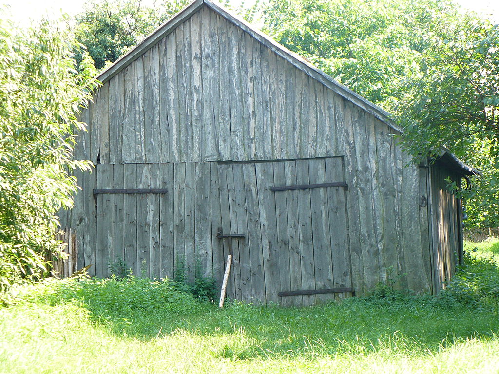 Old Wood Barn Background