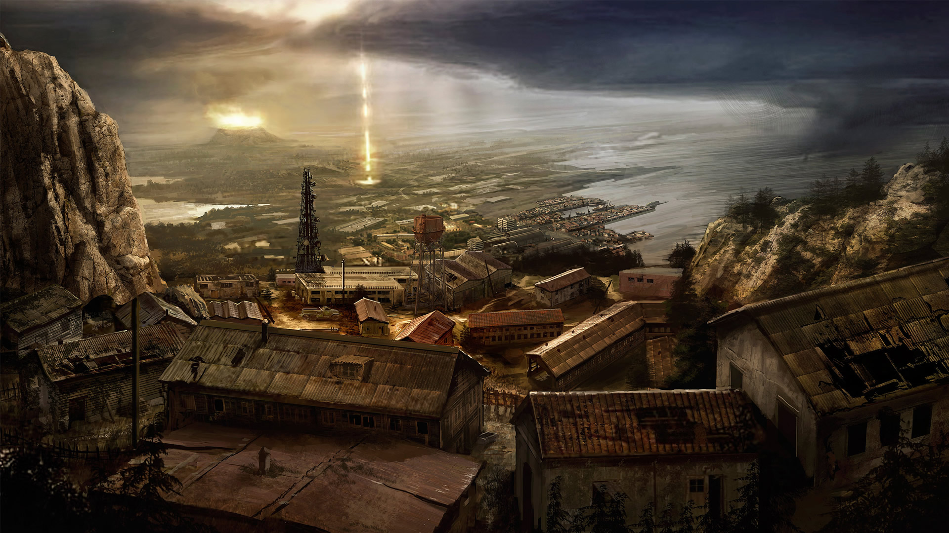 Quiet Town Action Rpg Games Wallpaper Image Featuring Singularity