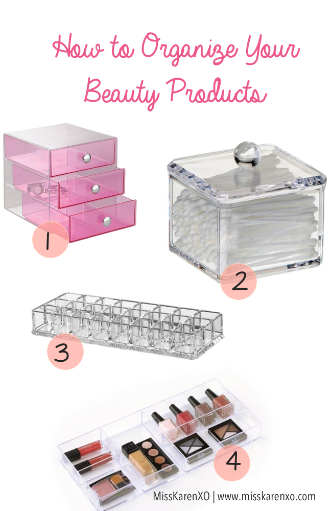 Ways To Organize Your Beauty Products