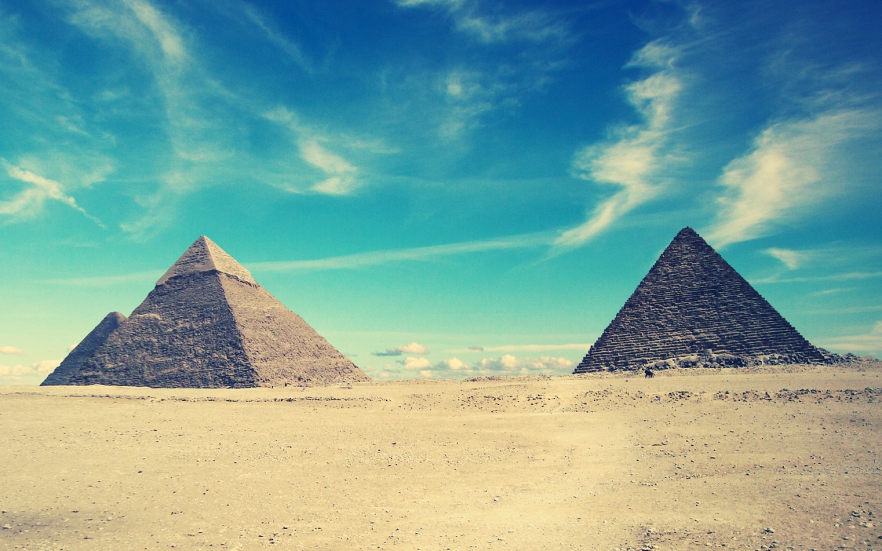 Egyptian Pyramids Desktop Pc And Mac Wallpaper