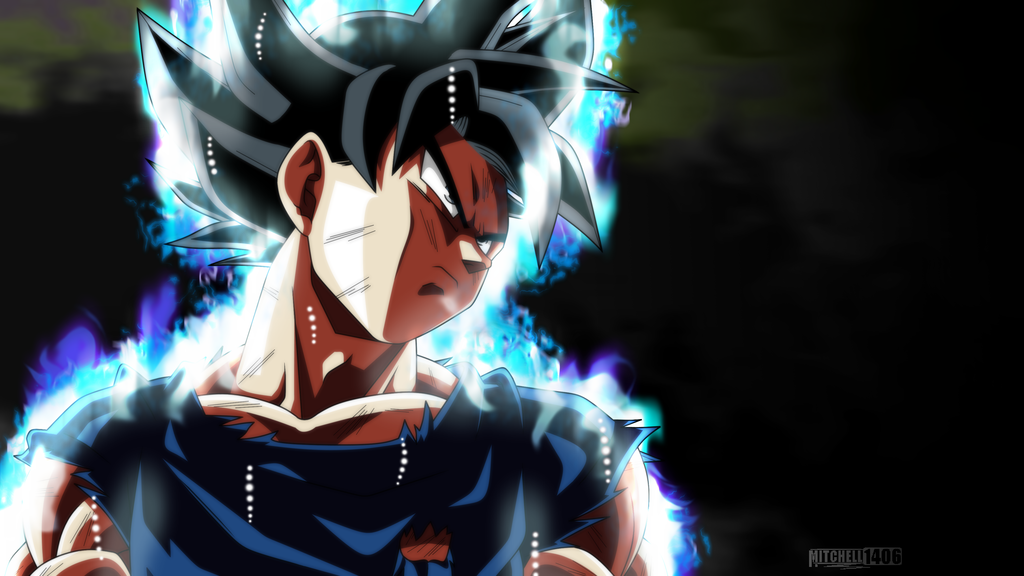 Ultra Instinct Goku by Mitchell1406 1024x576