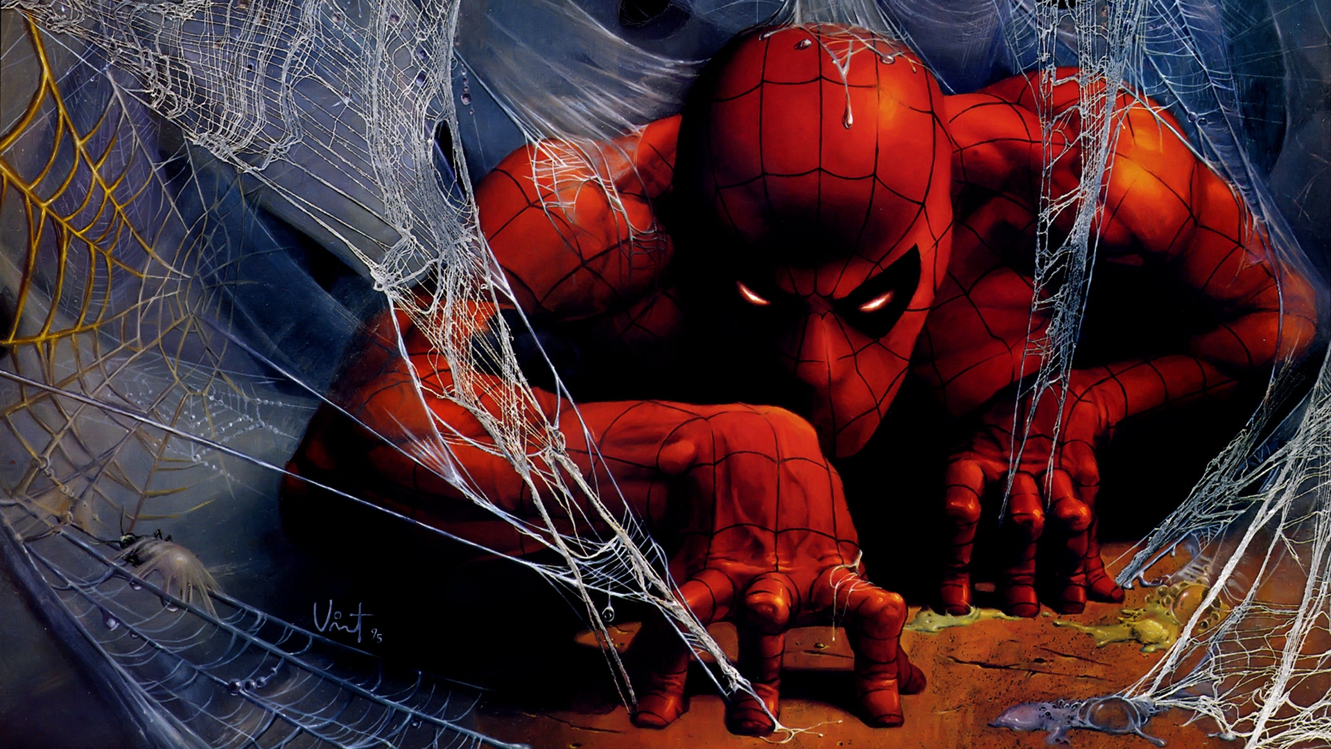 Spider Man Web Deskto
