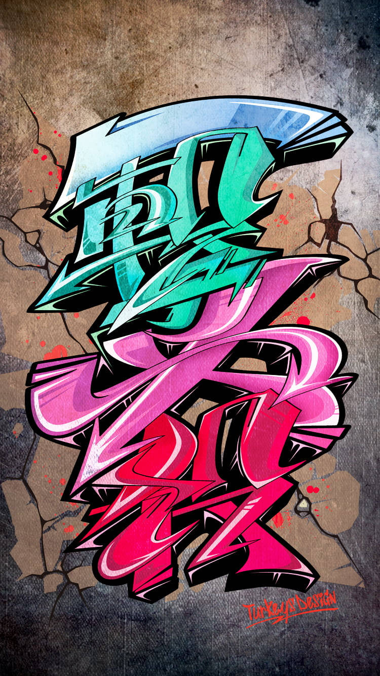 Graffiti iPhone Wallpaper