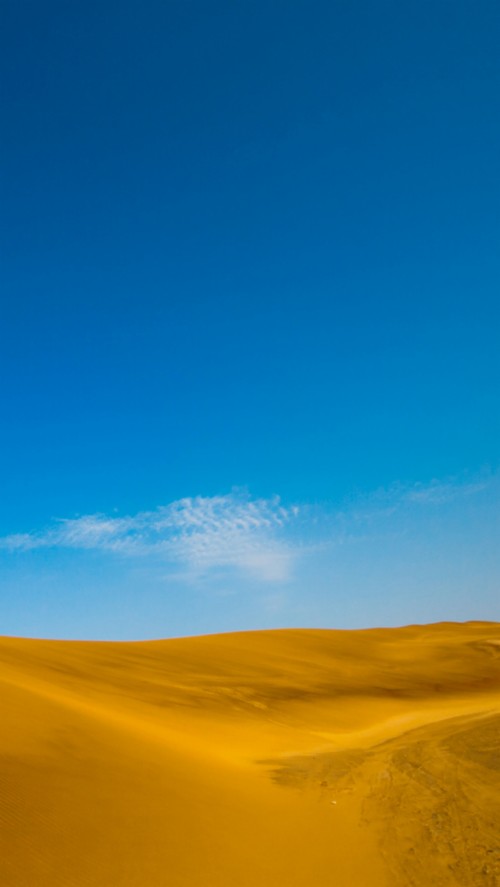 Golden Desert iPhone Wallpaper