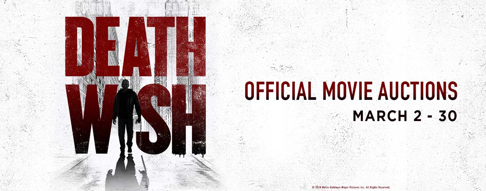 Death Wish Movie Auction   VIP Fan Auctions