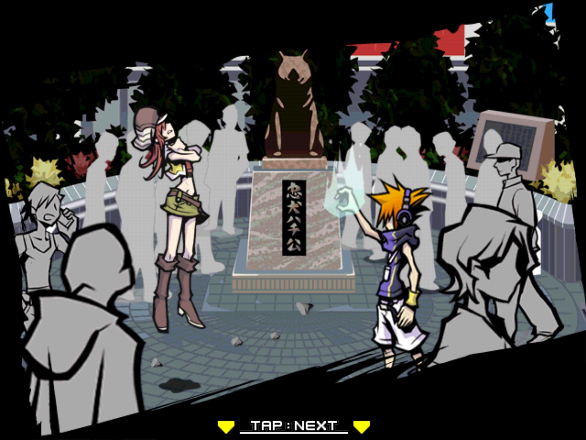 Twewy World Ends With You HD Wallpaper Background