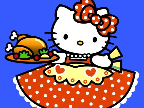 Hello Kitty Thanksgiving Wallpaper Desktop