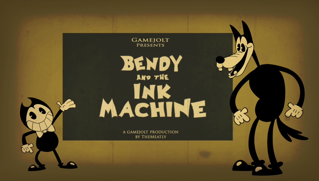 Free Download Bendy And The Ink Machine Title Card By
