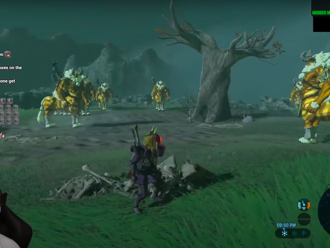 Breath Of The Wild Modded So Every Single Enemy Is A Golden Lynel
