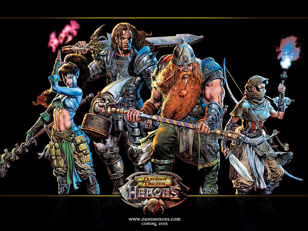Wallpaper For Dungeons And Dragons Heroes Select Size