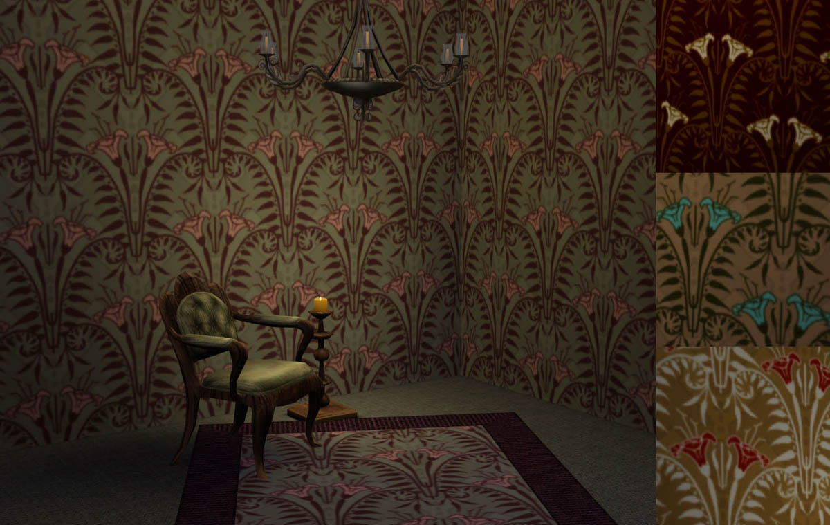 Mod The Sims Haunted Mansion Patterns