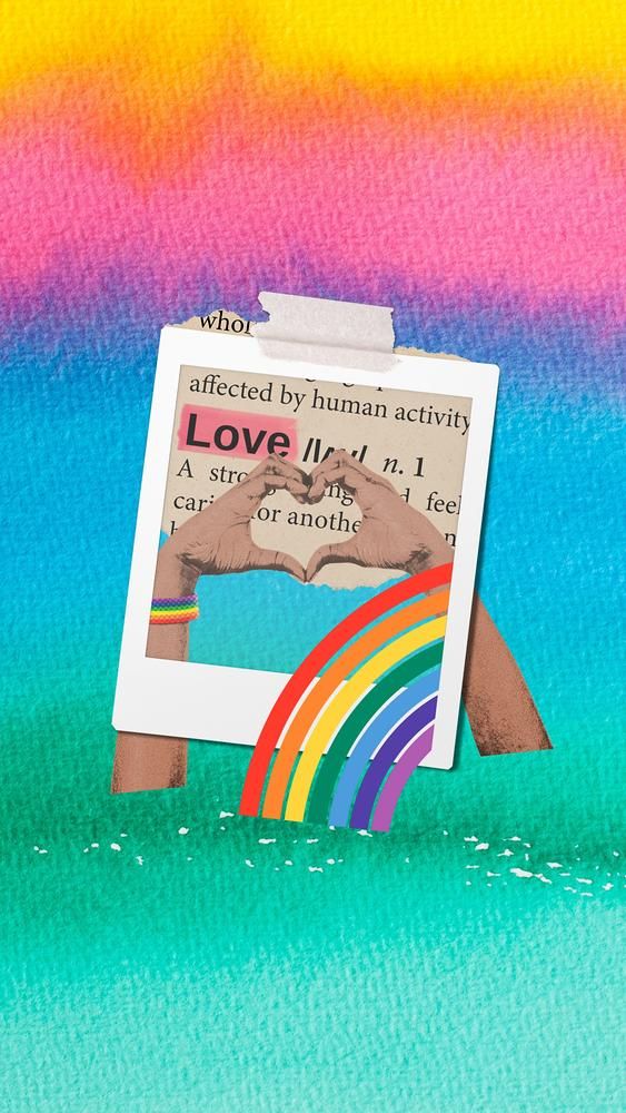 Aesthetic Pride Month iPhone Wallpaper