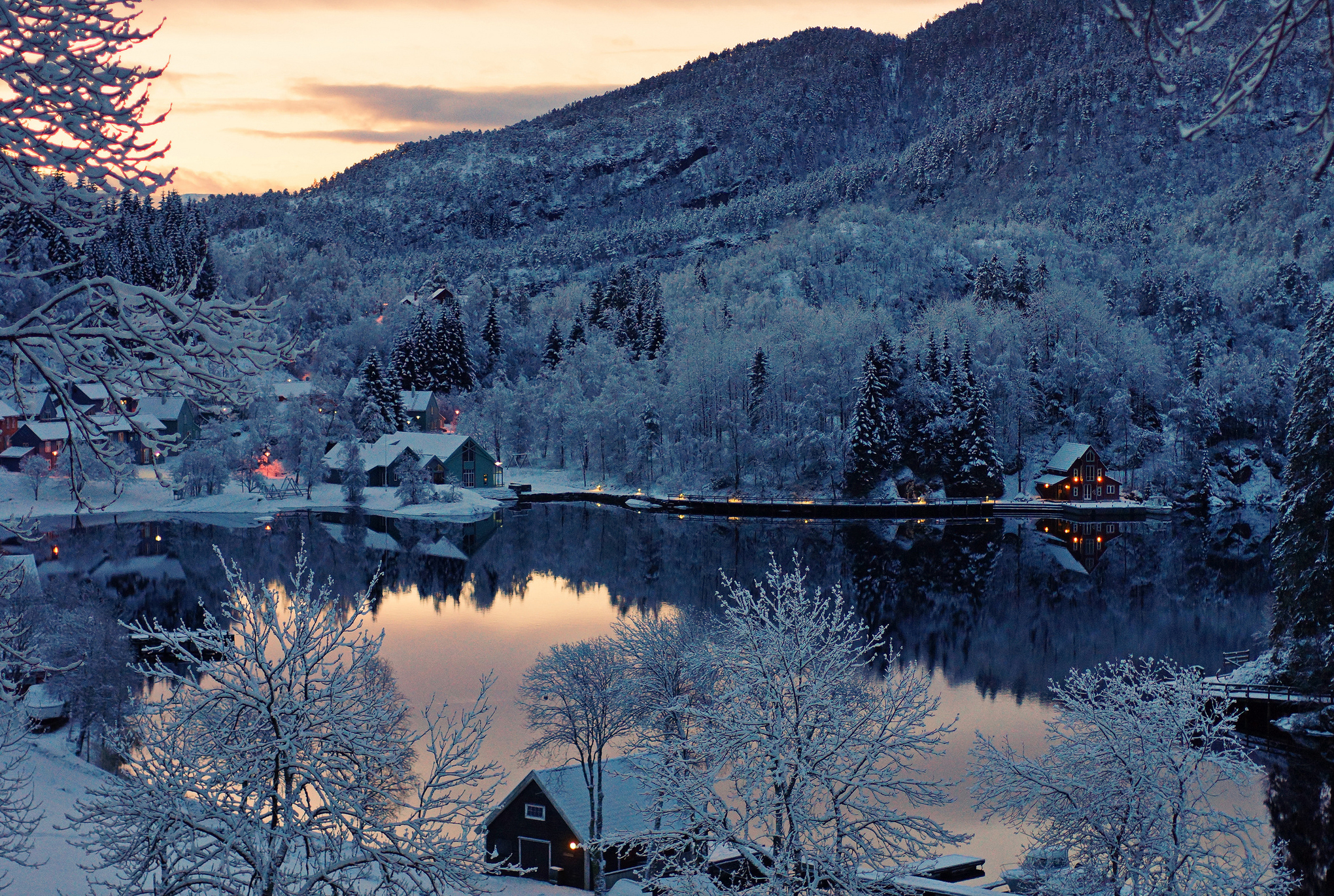 Norway In Winter Wallpaper And Image Pictures Photos