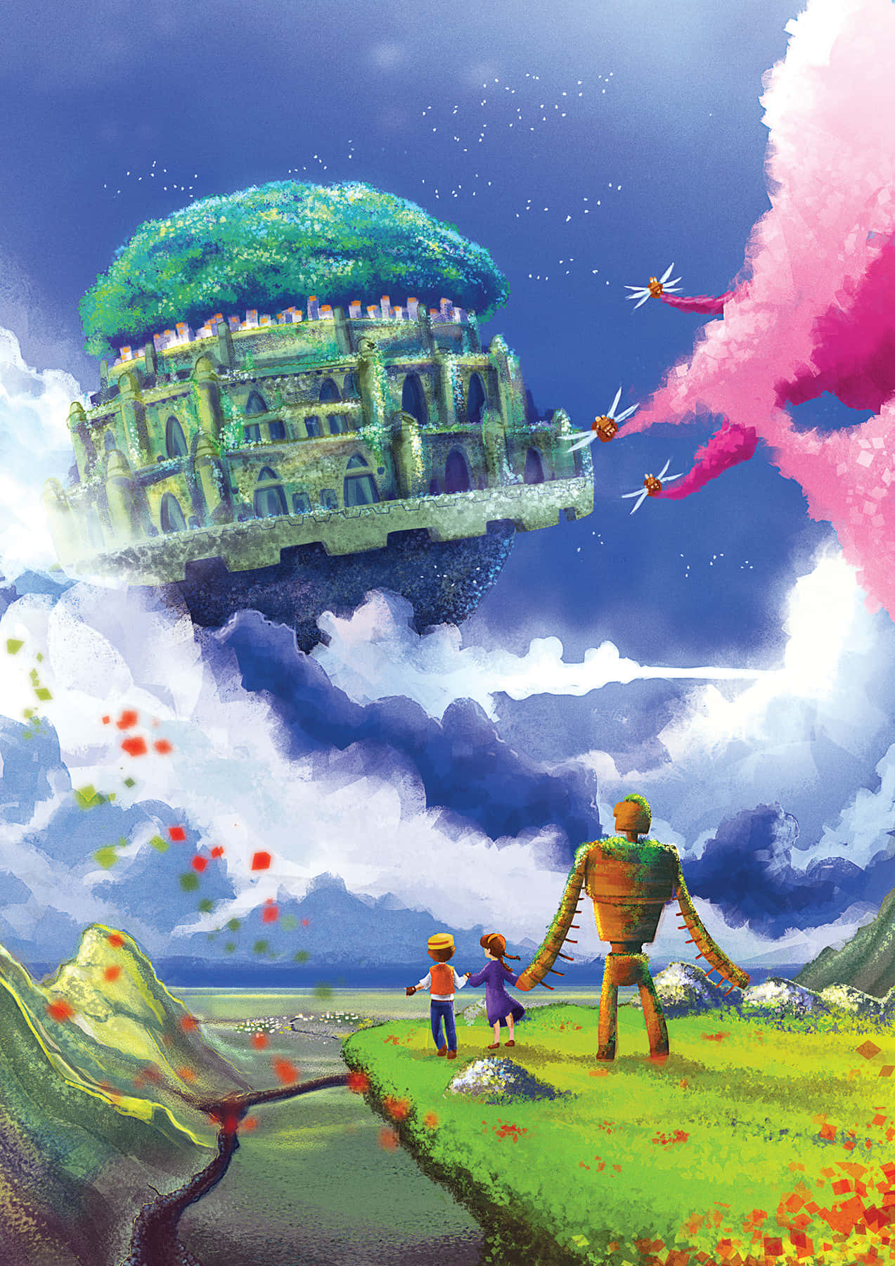Laputa Castle In The Sky Wallpaper