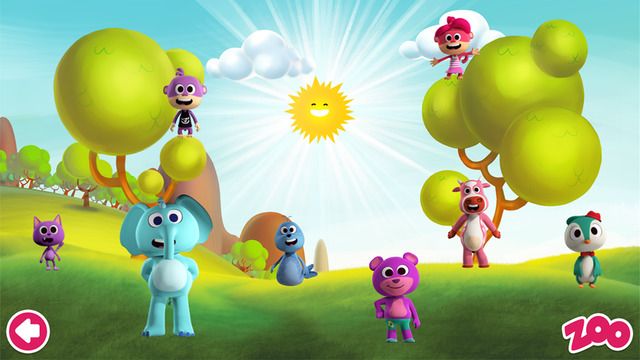 Zoo Reino Infantil Wallpaper