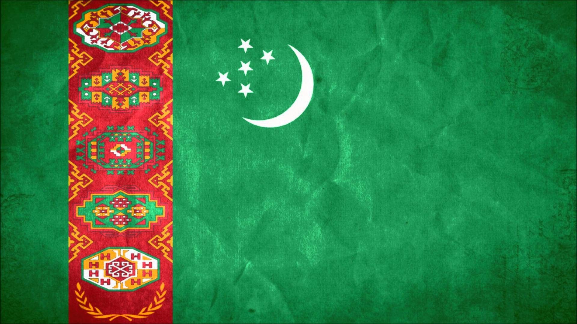 Flag Of Turkmenistan Wallpaper Education Art Design