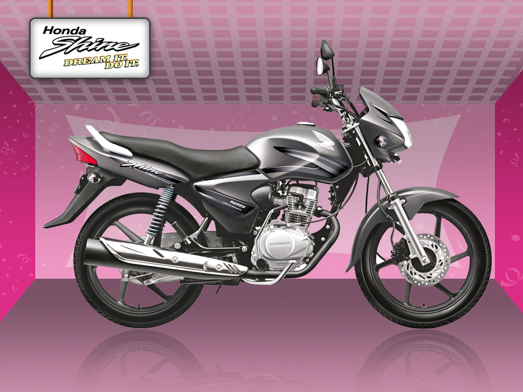 Download Honda Motorcycle Shine Disc and Alloy and Self Wallpapers
