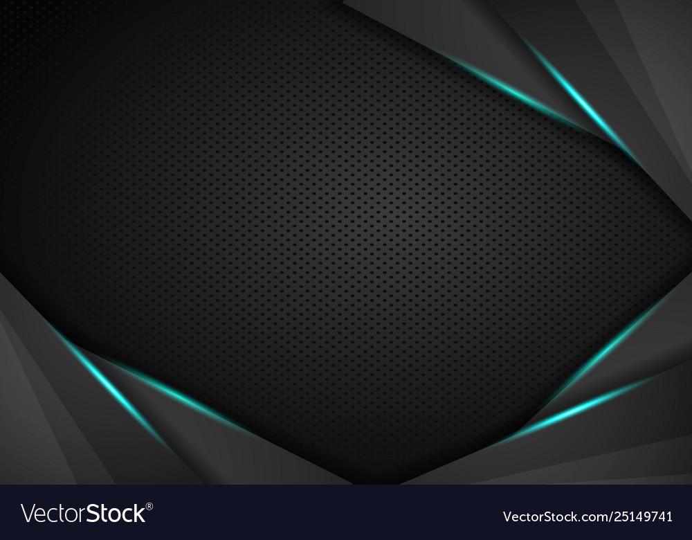 Abstract Modern Blue Carbon Fiber With Grey Vector Image