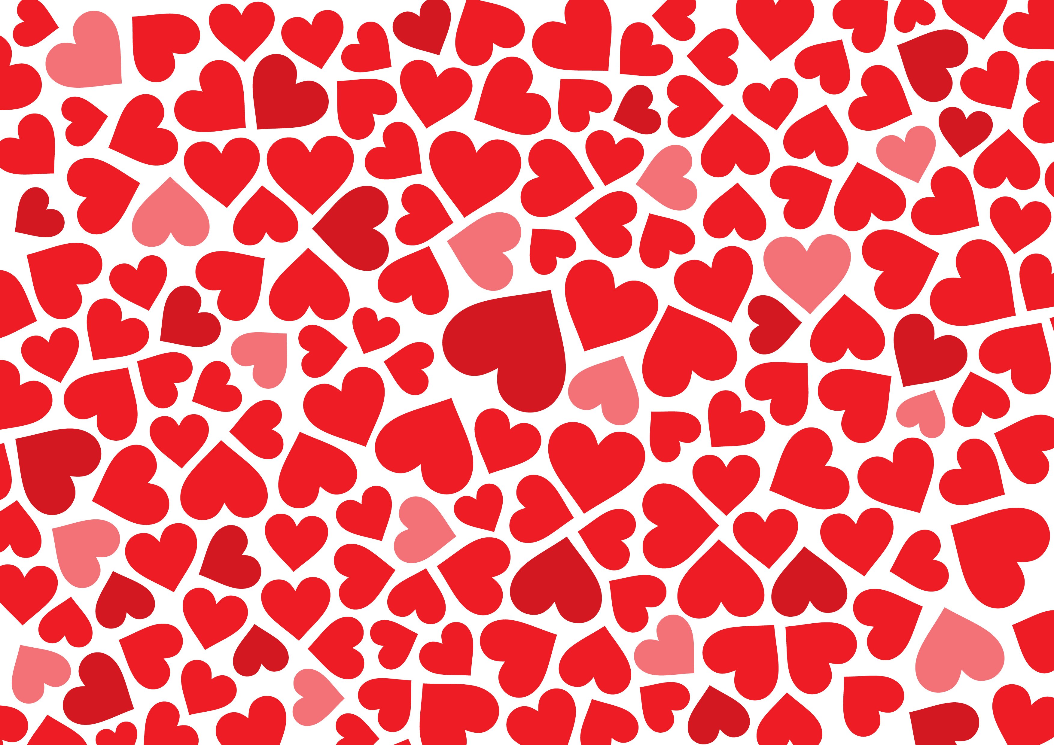 Heart shaped background material vector Free Vector 4Vector