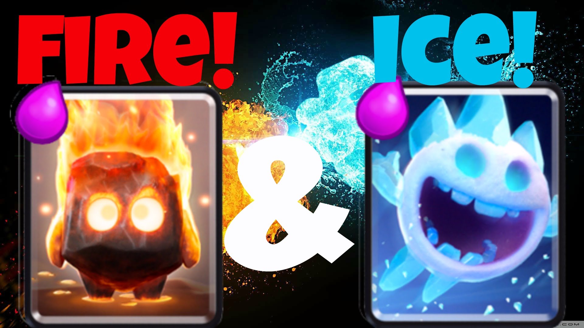 Clash Royale Ep Fire Ice Spirits Bo Awesome