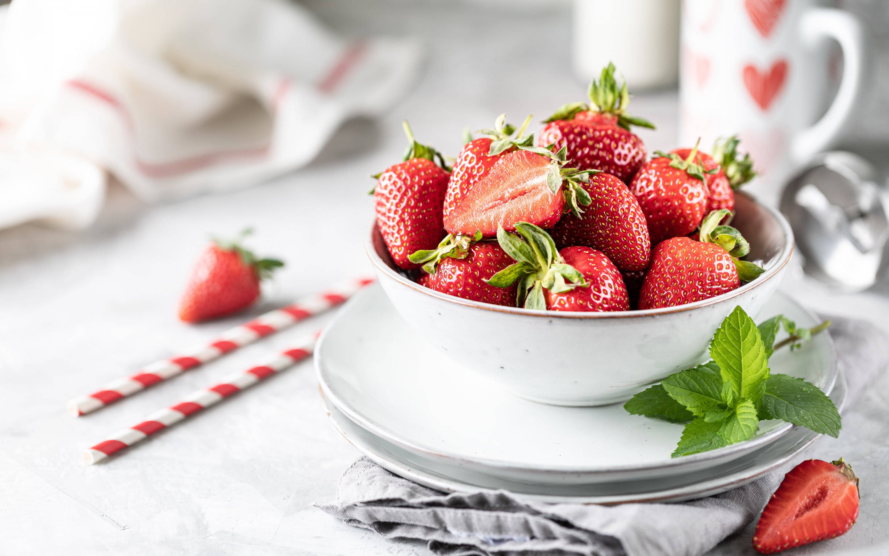 Strawberry Desktop Wallpaper