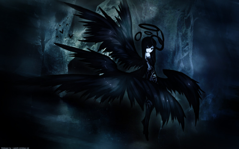 Dark Angel ANIME render transparent background PNG clipart | HiClipart
