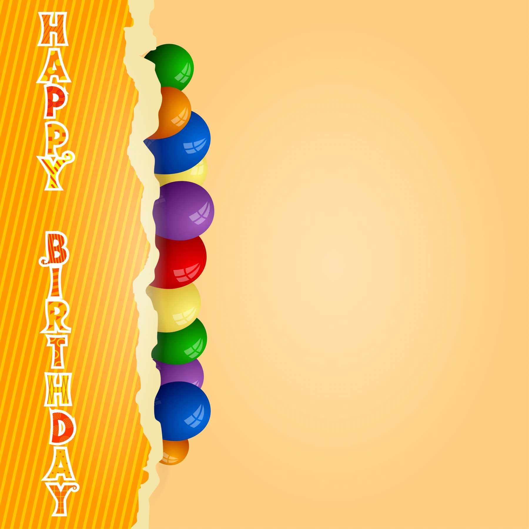 Birthday background with balloons 1800x1800