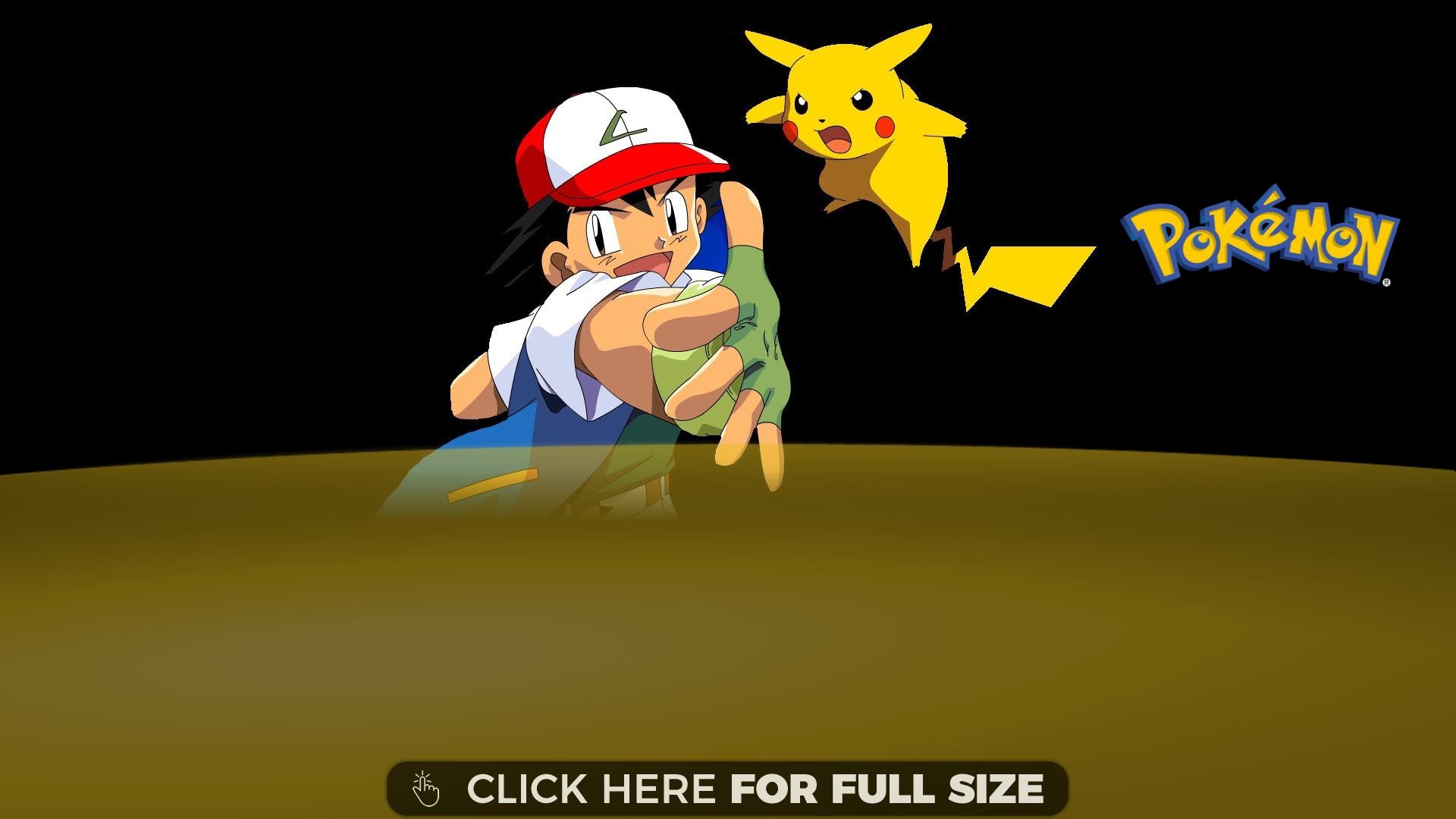 Pokemon Ash And Pikachu Original Image