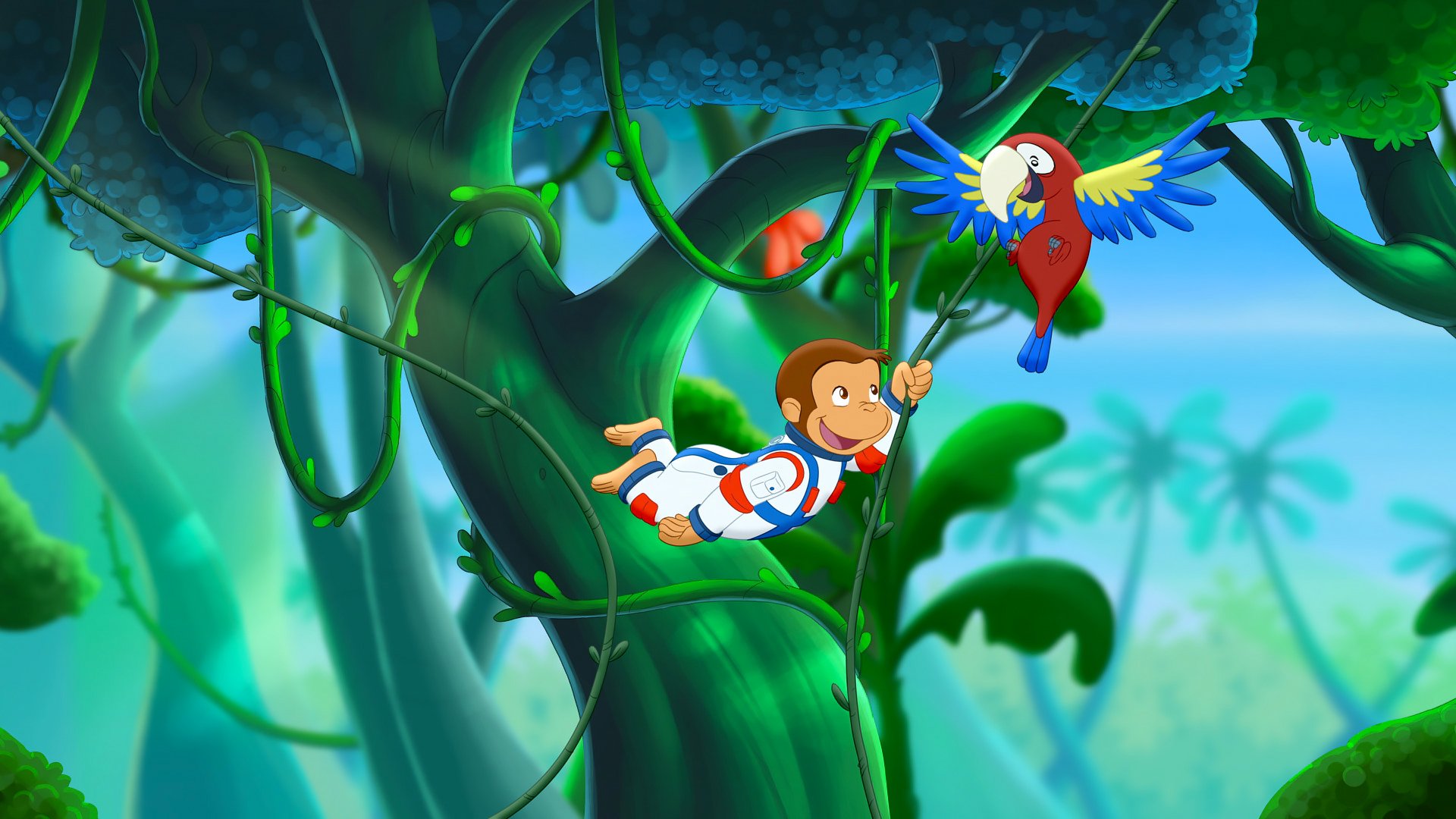 Curious George Back To The Jungle HD Wallpaper And Background