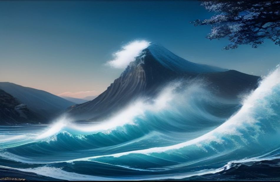 Japanese Wave Wallpaper