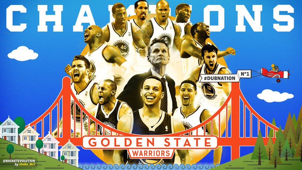 Golden State Warriors Nba Champions Wallpaper By Ronan Ncy On