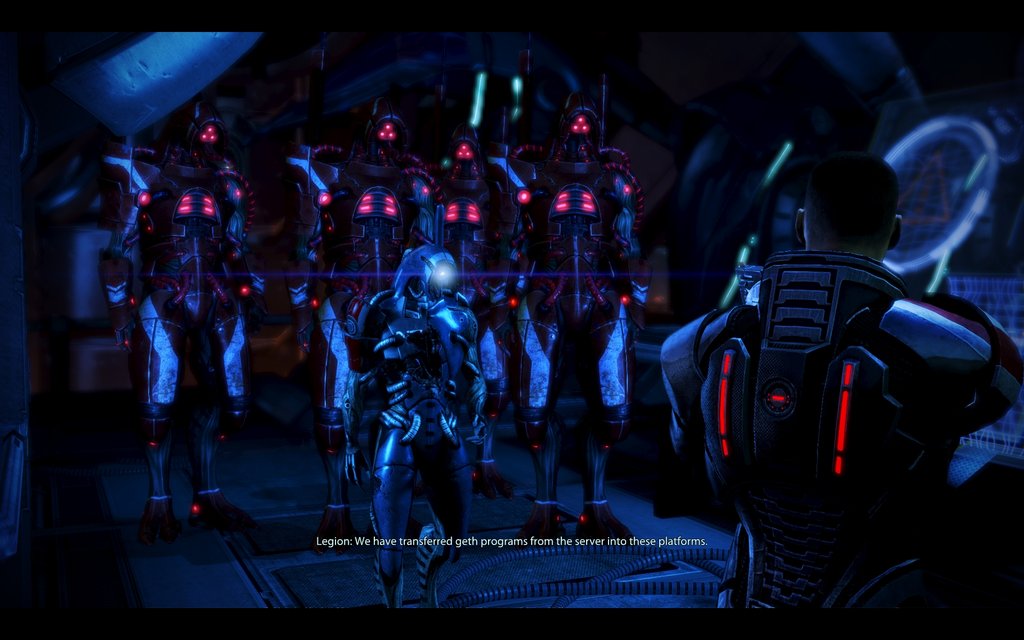 Mass Effect Geth Wallpaper Legion